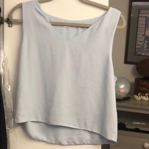 Aritzia robins egg blue Murphy top
